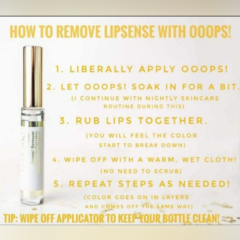 Oops Remover LipSense SeneGence - New Unopened - Picture 4 of 4